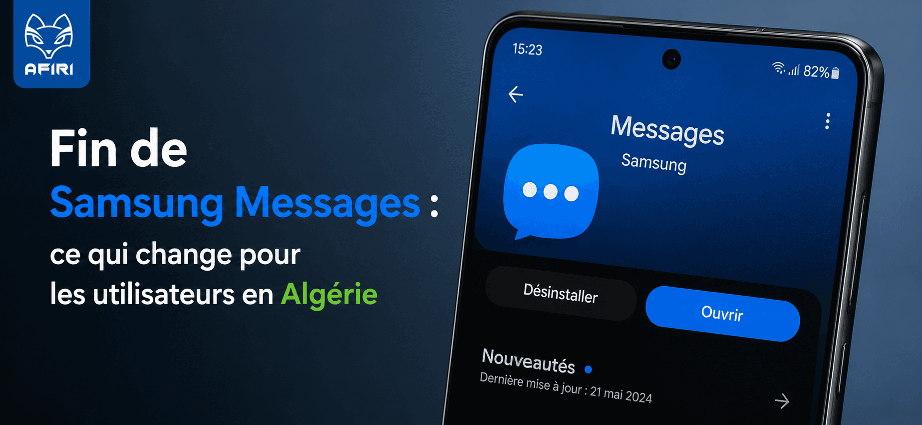 Fin de Samsung Messages : ce qui change pour les utilisateurs en Algérie