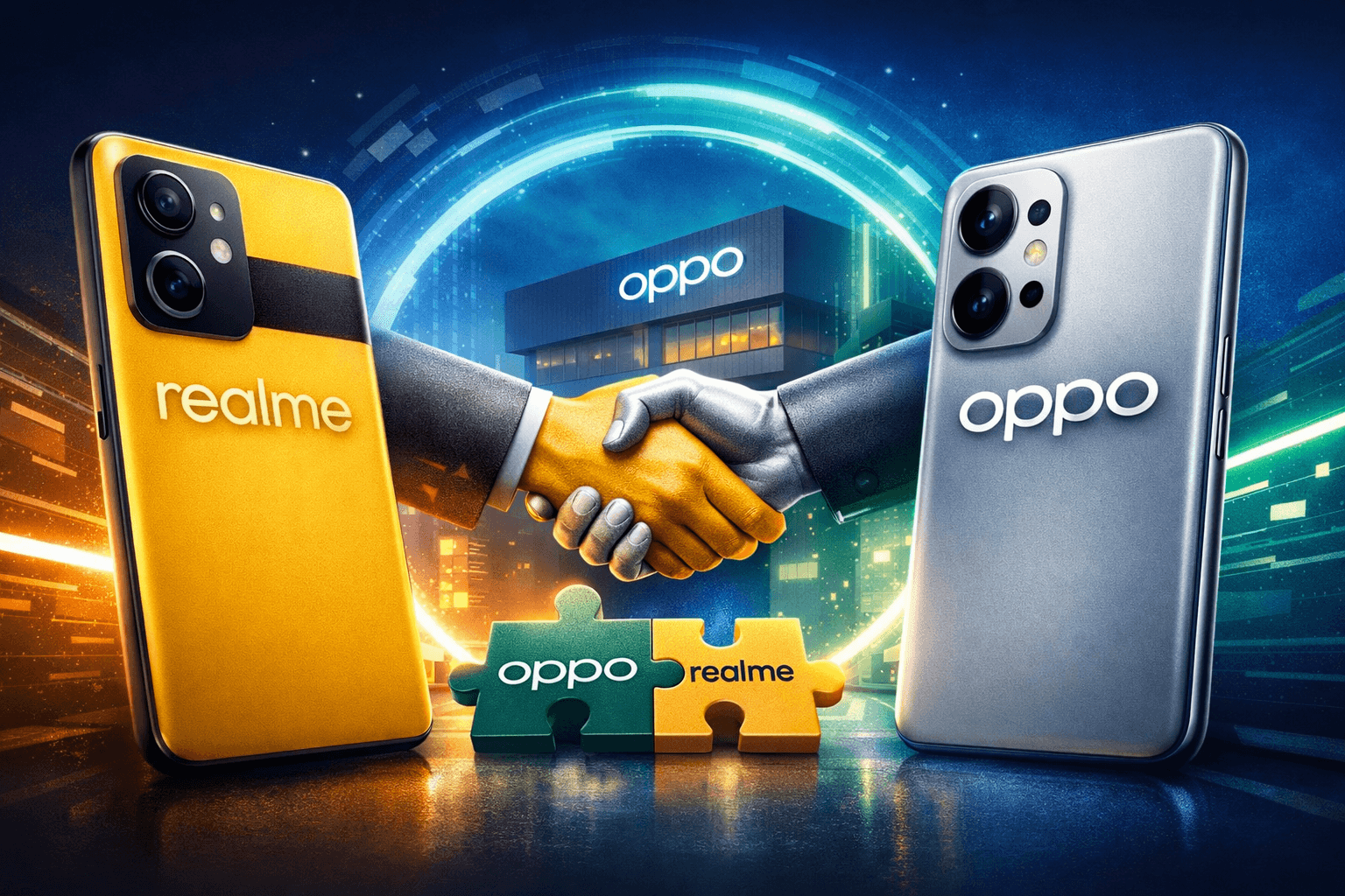 L'intégration de realme au sein d'OPPO