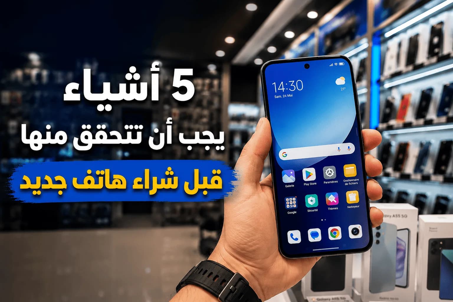 Les 5 critères à vérifier avant d'acheter un smartphone