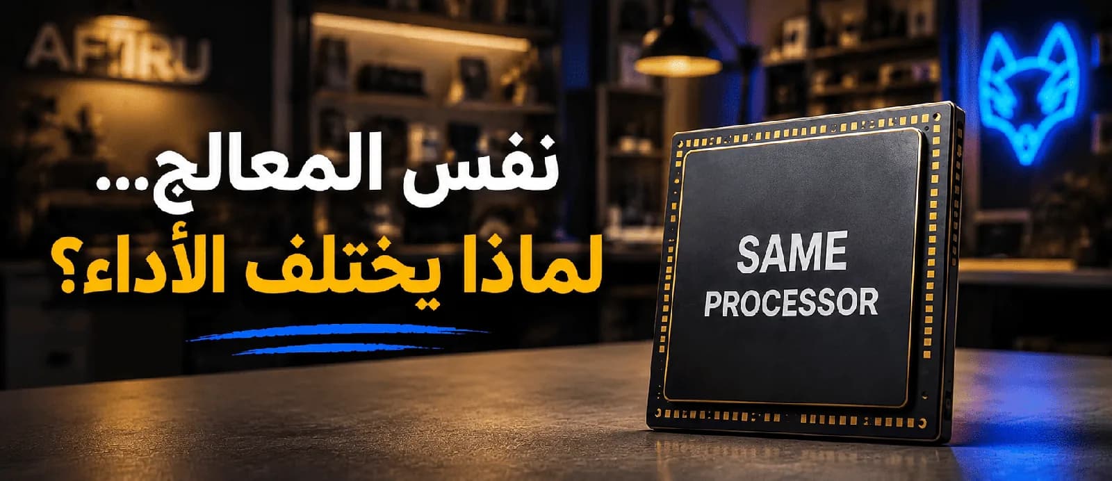 Même processeur, performances différentes