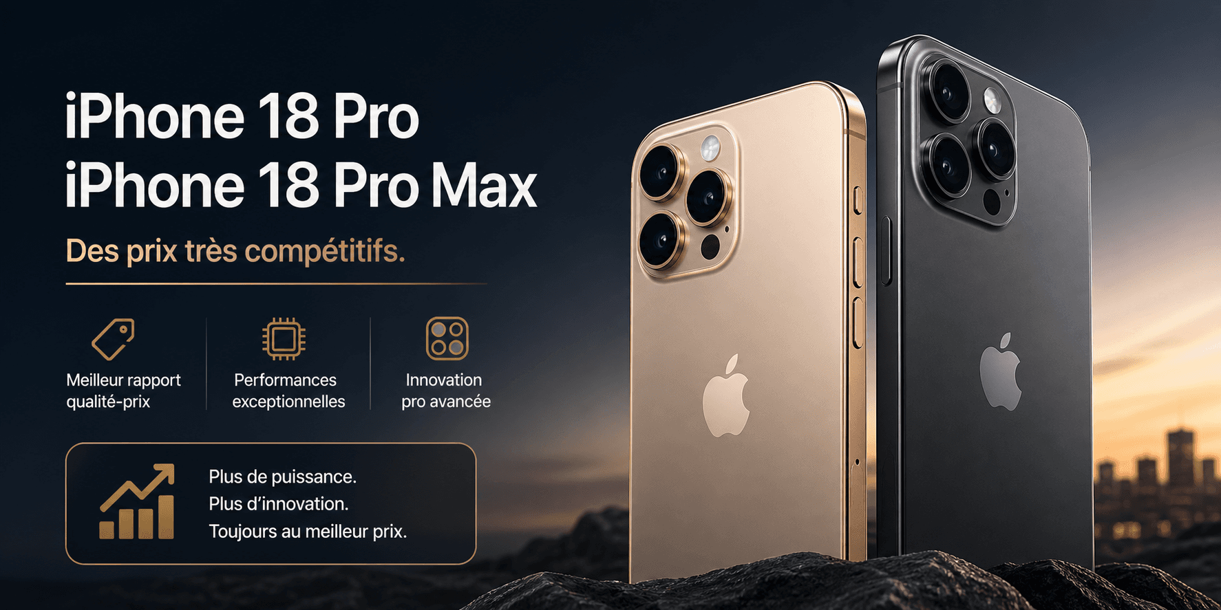 Les iPhone 18 Pro et 18 Pro Max d’Apple misent sur des prix très compétitifs